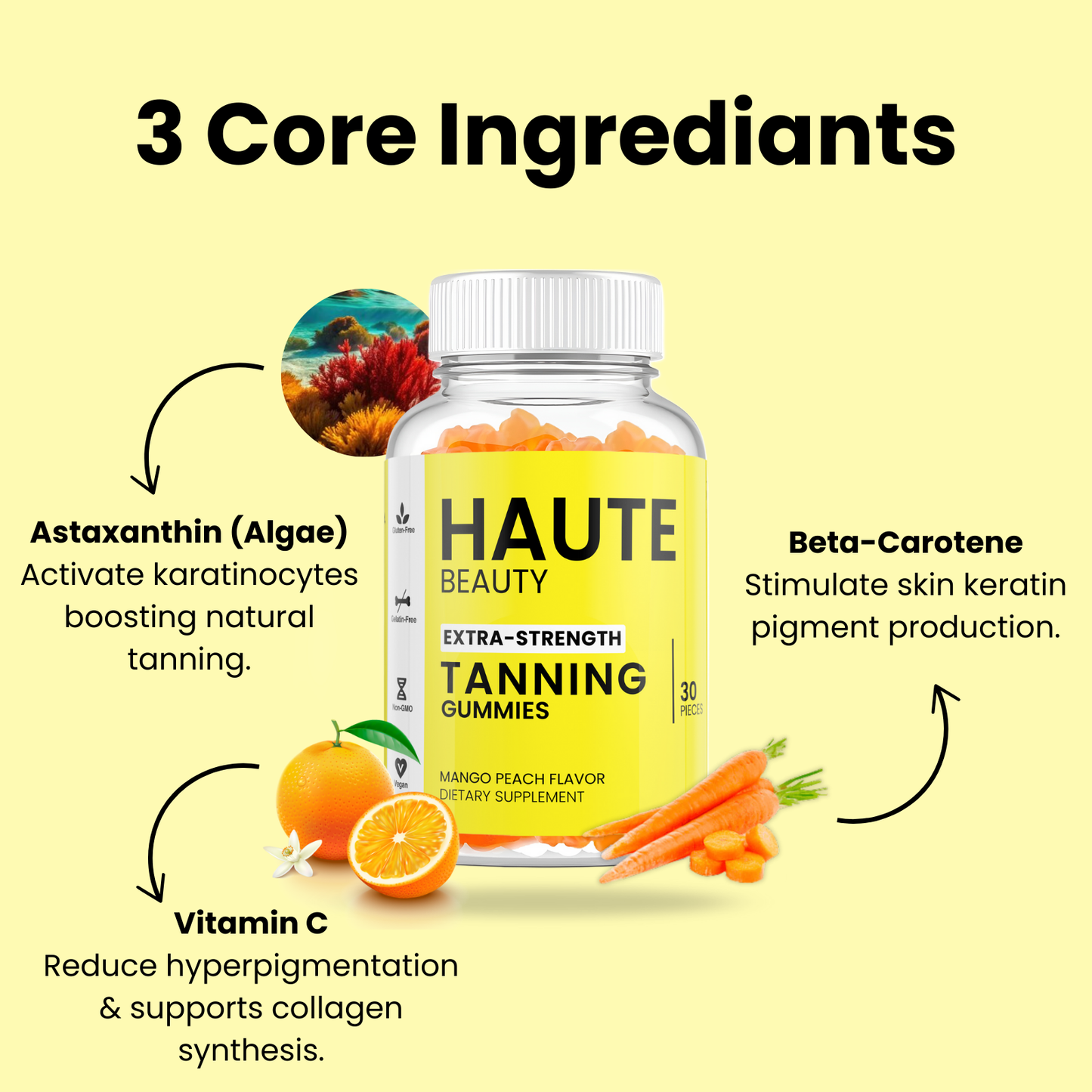 Haute Tanning Gummies